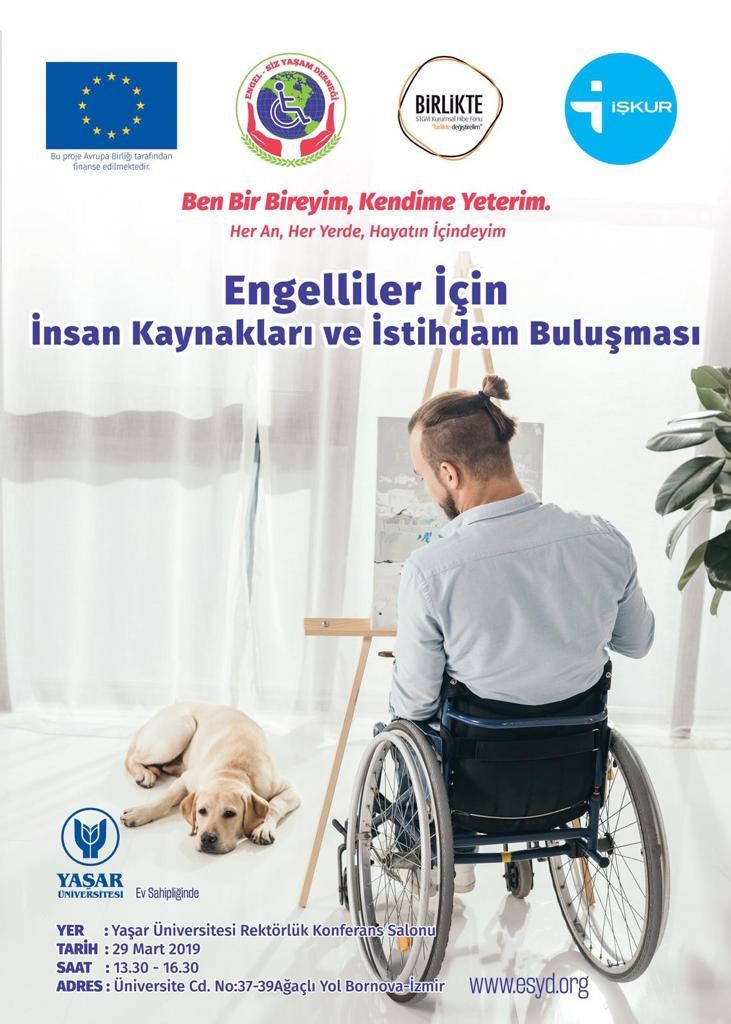 NAZALI DİREKTÖRÜ MUSTAFA DERİCİ, ENGELLİLER İÇİN İNSAN KAYNAKLARI VE İSTİHDAM BULUŞMASI, ENGELLİ İSTİHDAMINA YÖNELİK VERİ KULLANIMI OTURUMUNA MODERATÖR OLARAK KATILMIŞTIR.