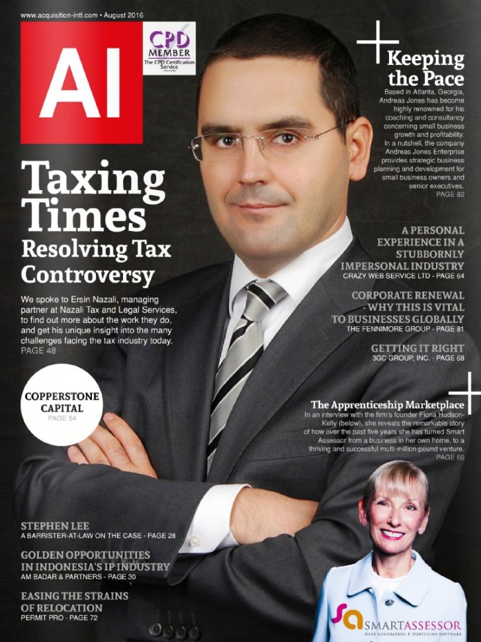Our managing partner Ersin Nazalı’s interview about ‘’Solutions of Tax Disputes’’ published on International Magazine