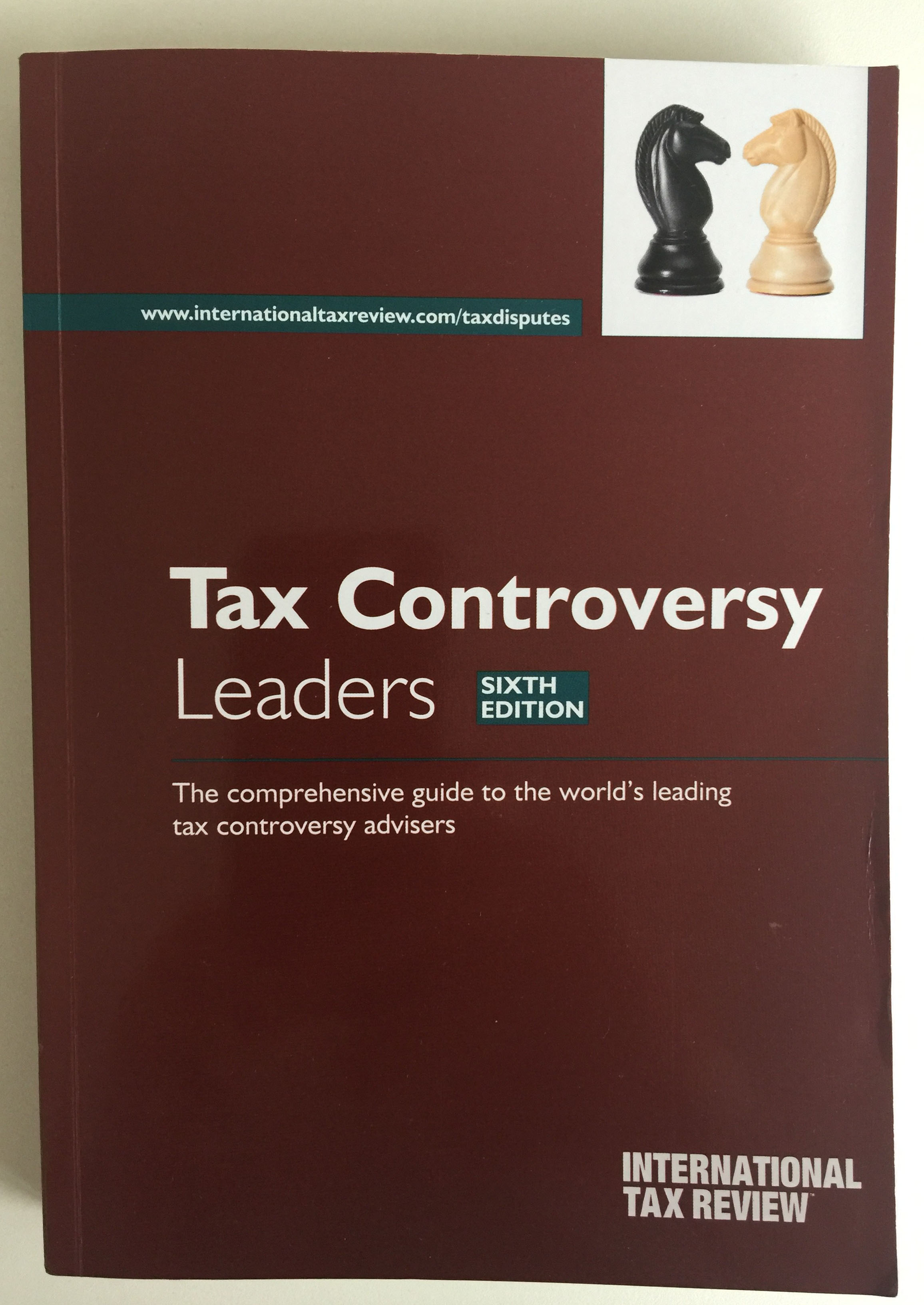 Ersin Nazalı has entered in Tax Controversy Leaders 2016, published by ITR